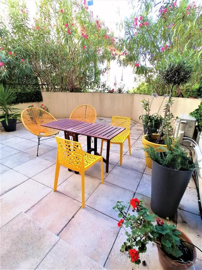 Studio Neuf 25 M2, Terrasse 35 M2 Proche Port Nice, Centre Ville Exterior photo