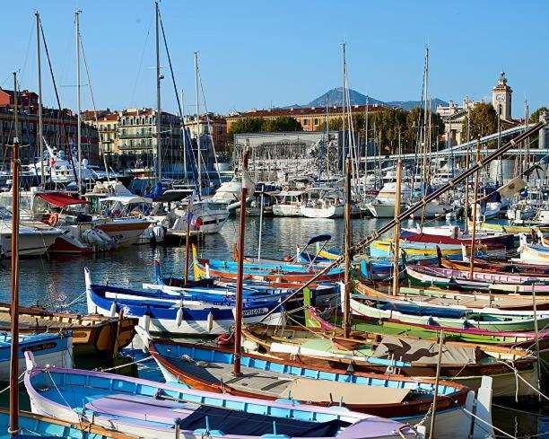 Studio Neuf 25 M2, Terrasse 35 M2 Proche Port Nice, Centre Ville Exterior photo